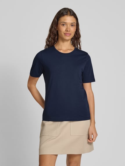 Christian Berg Woman T-Shirt mit Rundhalsausschnitt Dunkelblau 4