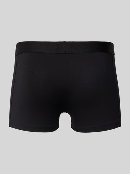 BOSS Trunks mit elastischem Logo-Bund im 3er-Pack Modell 'ONE' Black 3