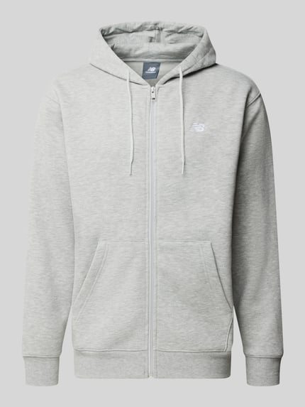 Relaxed Fit Sweatjacke auch Baumwoll-Mix Modell 'ESSENTIALS' Shop The Look MANNEQUINE
