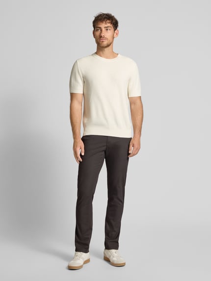 MCNEAL Slim Fit Hose mit Gesäßtaschen Dunkelgrau 1