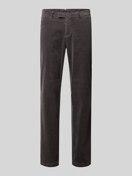 g1920 Corduroy broek met Franse steekzakken model 'Tybalt' Middengrijs - 2