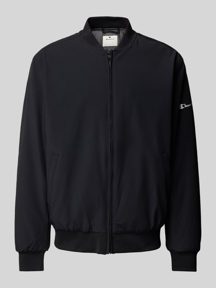 Champion Bomberjacke mit Label-Print Black 2