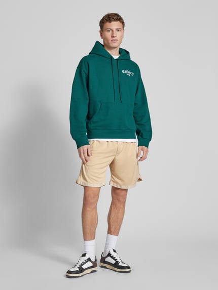 JACK & JONES Korte broek met labelstitching, model 'BILL' Beige - 1