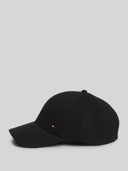 Tommy Hilfiger Cap aus Woll-Mix Modell '6 PANEL MELTON CAP' BLACK 2