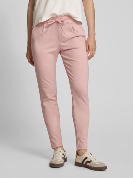 ICHI Sweatpants met tunnelkoord, model 'KATE' Oudroze gemêleerd - 4