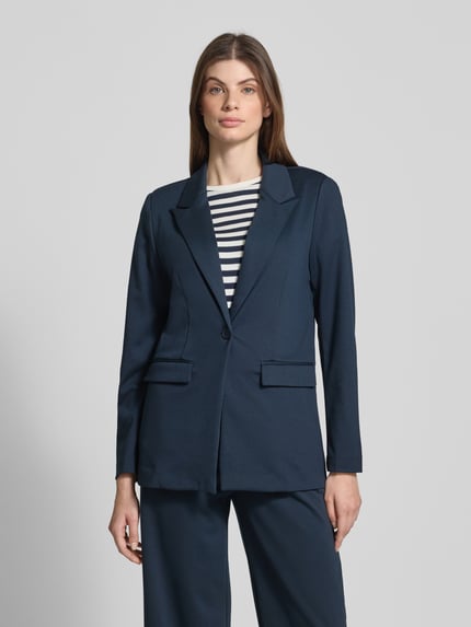 b.young Blazer met knoopsluiting model 'Rizetta' Marineblauw - 4