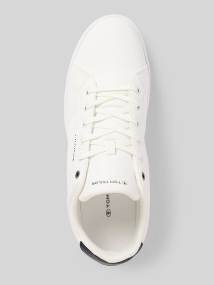 Tom Tailor Niskie sneakersy w skórzanym wyglądzie model 'IGNAZ' Biały 3