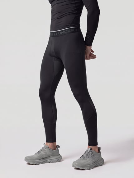 Under Armour Sport-Leggings mit Wärmeschutz Black 4