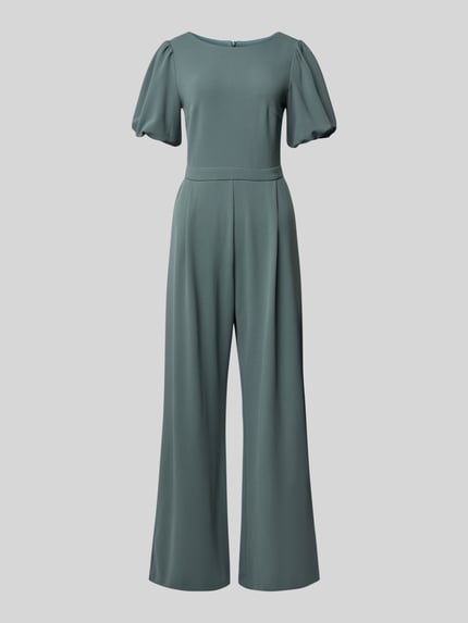 SWING Jumpsuit met taillepas Groen - 2