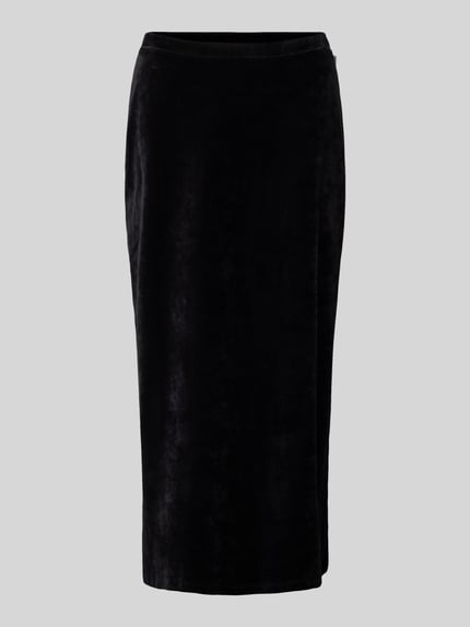 ARMEDANGELS Midirock mit Label-Detail Modell 'EMOLGAA' Black 2