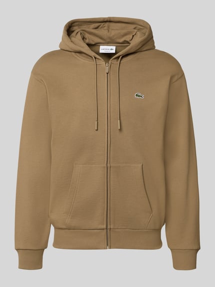 Classic Fit Sweatjacke aus Baumwoll-Mix Shop The Look MANNEQUINE