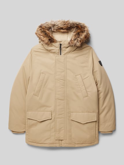 Polo Ralph Lauren Teens Parka met klepzakken Beige - 1