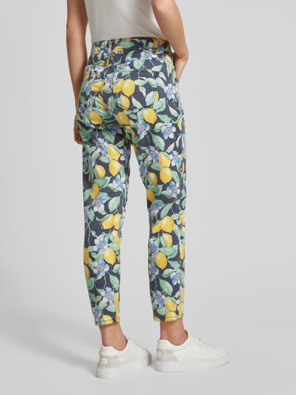 ANGELS Slim fit jeans met verkort model, model 'ORNELLA' Zwart - 5