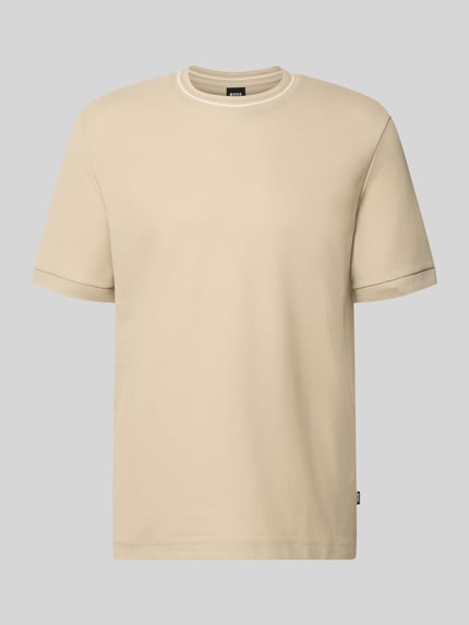 Regular Fit T-Shirt aus reiner Baumwolle Modell 'C-TAUT-40' Shop The Look MANNEQUINE