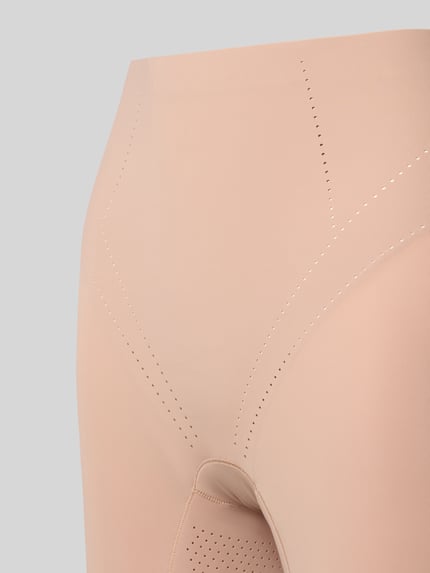 MAGIC Bodyfashion Fietsbroek met contraststrepen Beige - 2