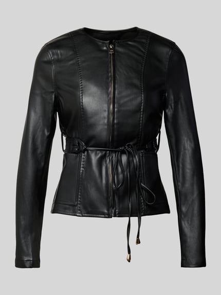 GUIDO MARIA KRETSCHMER WOMAN Blazer in Leder-Optik Modell 'Admira' Black 2