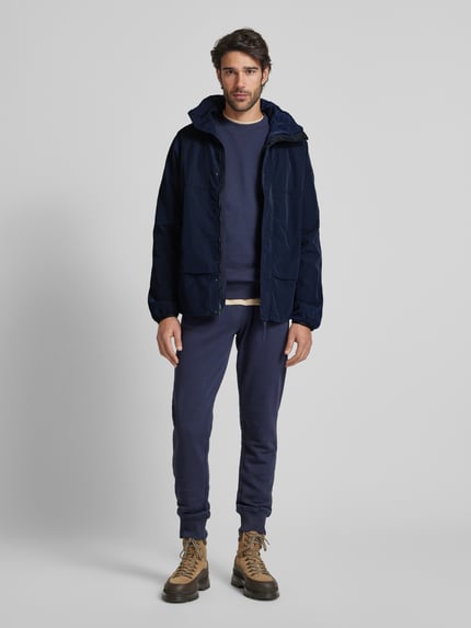 Napapijri Jack met opstaande kraag, model 'BISENZIO' Marineblauw - 1
