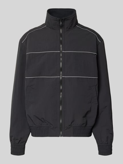 Regular Fit Blouson mit Kontraststreifen Modell 'HEIGHTS PIPPING JACKET' Shop The Look MANNEQUINE