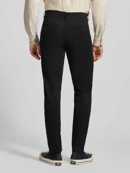 JACK & JONES Slim fit chino met stretch Zwart - 5