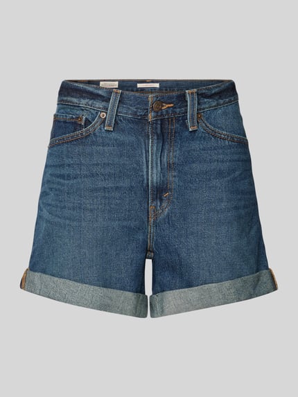 Levi's® 300 Mom Fit Jeansshorts mit Eingrifftaschen Dunkelblau 2