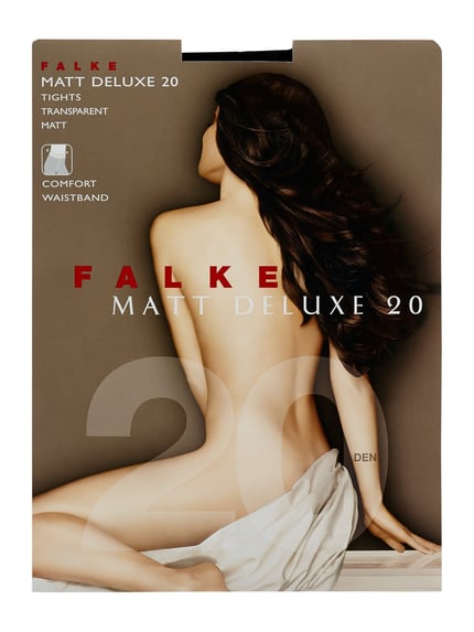 FALKE Panty met stretch - 20 DEN Zwart - 3