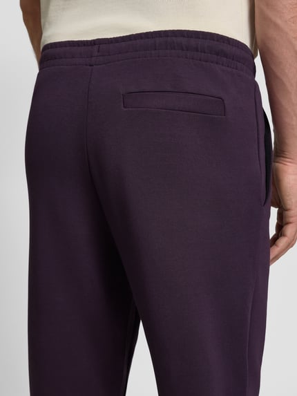 BOSS Green Regular Fit Sweatpants aus Baumwoll-Mix Lila 3