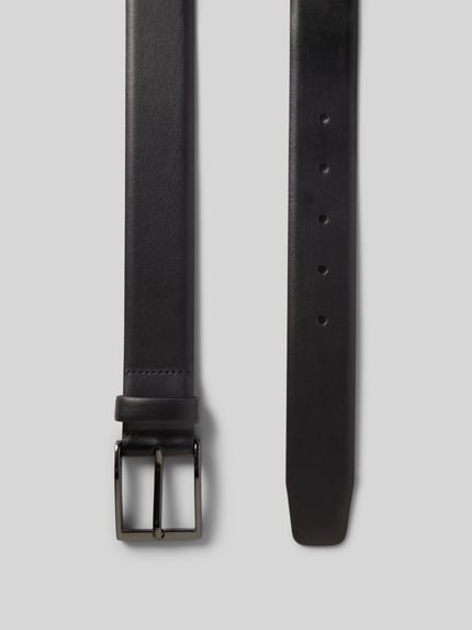 MCNEAL Ledergürtel mit Dornschließe Black 3