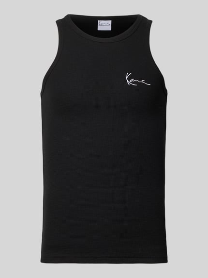 Tanktop met label-stiksel Shop The Look MANNEQUINE