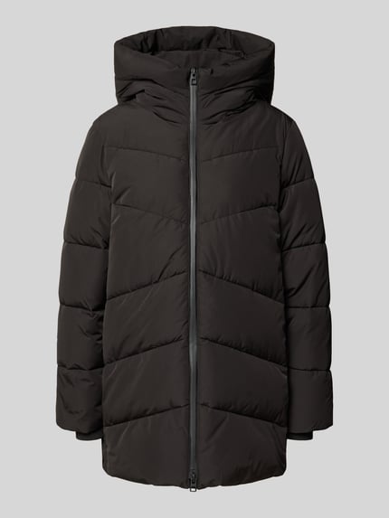 MANGO Steppmantel mit Zweiwege-Reißverschluss Modell 'TOKYO' Black 1