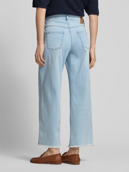 MAC Wide Fit Jeans-Culotte aus Baumwoll-Mix Modell 'DREAM' Hellblau 5