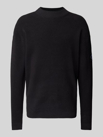 Calvin Klein Jeans Bluza z naszywką z logo Czarny 2