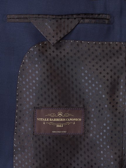 Carl Gross Sakko mit Brustleistentasche Modell 'Steven' Marine 6
