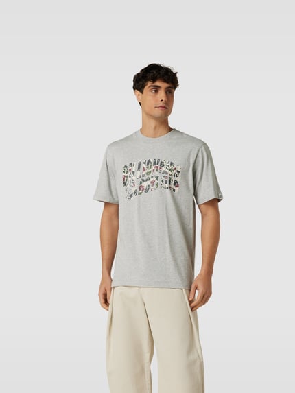 Billionaire Boys Club T-shirt met labelprint Lichtgrijs - 4