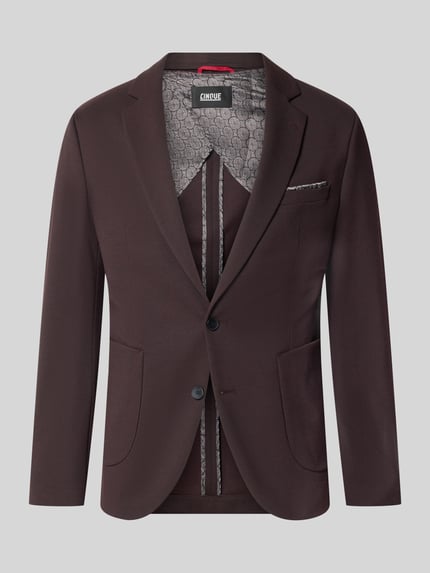 Slim Fit Sakko mit Viskose-Anteil Modell 'Data' Shop The Look MANNEQUINE