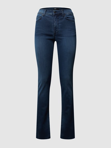 ANGELS Bootcut jeans met contrastnaden, model 'CICI' Donkerblauw - 2