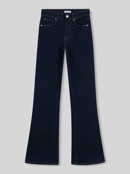 Tommy Hilfiger High waist bootcut-jeans met logodetail Jeansblauw - 2