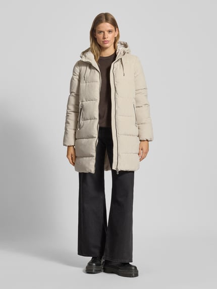 ONLY Płaszcz pikowany o kroju regular fit ze sztruksu model ‘DOLLY’ Piaskowy 1