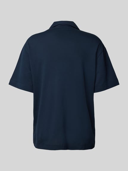 Emporio Armani Freizeithemd mit Label-Stitching Dunkelblau 5
