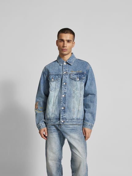 Billionaire Boys Club Jeansy z 5 kieszeniami Jeansowy niebieski 4