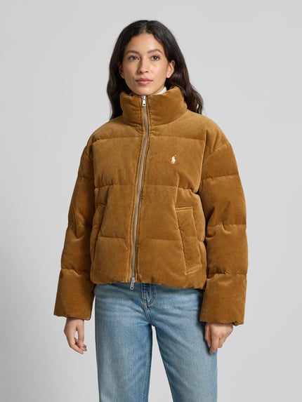 Polo Ralph Lauren Puffer Jacket mit Reißverschluss Camel 4