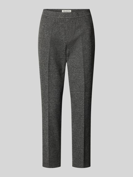 Marc O'Polo Slim Fit Anzughose aus Baumwoll-Mix Mittelgrau 2