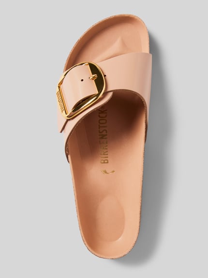 Birkenstock Klapki ze skóry naturalnej model ‘Madrid’ Jasnoróżowy 3