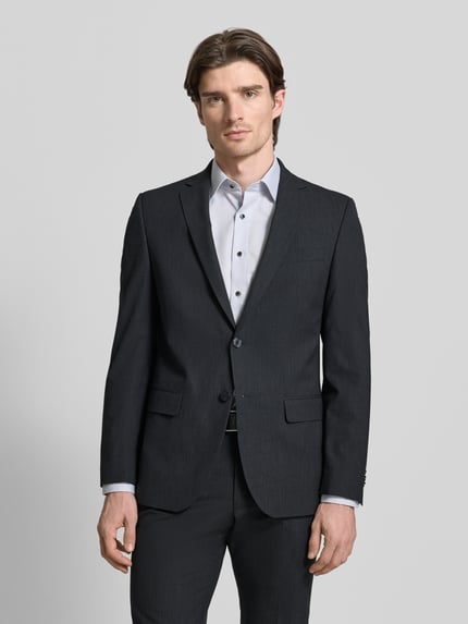 HECHTER PARIS Regular Fit Anzug mit Schurwoll-Anteil Anthrazit 4