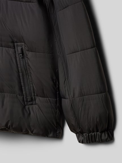 Tommy Hilfiger Teens Regular Fit Steppjacke mit abnehmbarer Kapuze Black 2