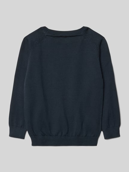 Mayoral Strickpullover mit gerippten Abschlüssen Marine 3