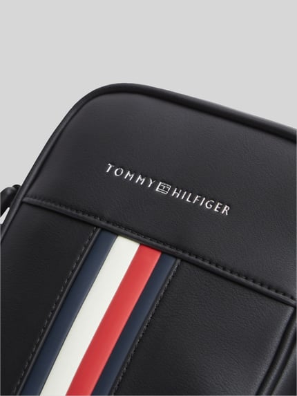 Tommy Hilfiger torba na ramię w materiał skóropodobny model 'TH METRO MINI REPORTER' BLACK 3