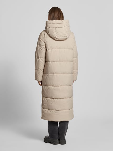 Jake*s Casual Steppmantel mit Kapuze Stein 5