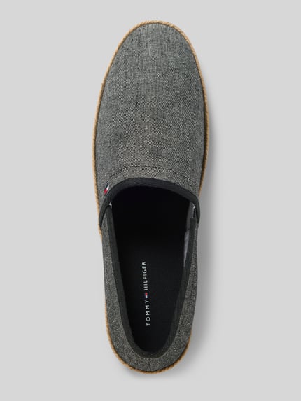 Tommy Hilfiger Espadrilles aus Chambray-Leinen Black 3