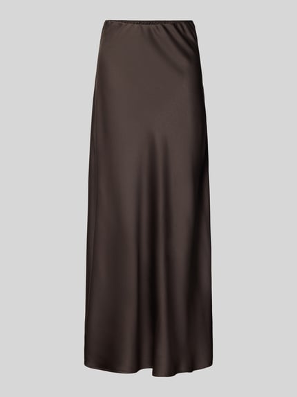 Ausgestellter Maxi-Rock mit elastischem Bund Modell 'MERLE' Shop The Look MANNEQUINE