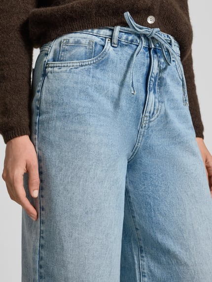 VERO MODA Loose fit jeans van katoenmix, model 'WIEN' Jeansblauw - 3
